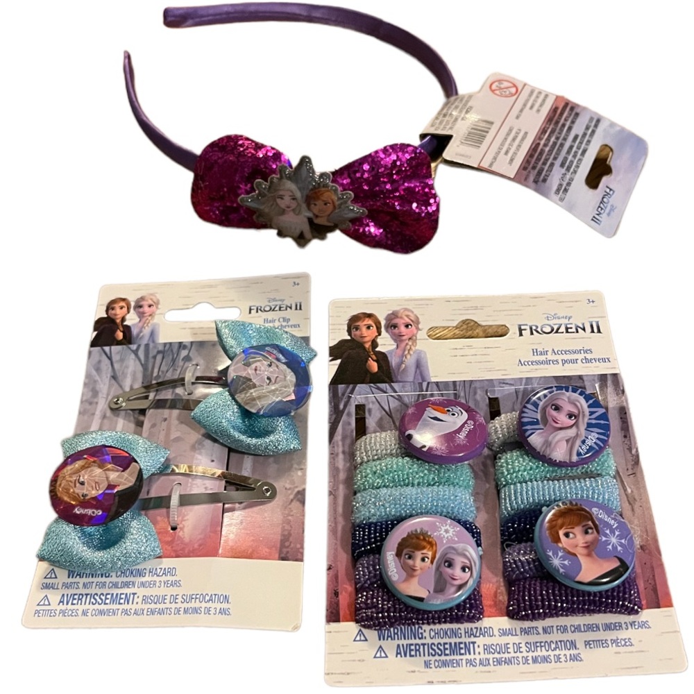 Disney’s Frozen II Hair Accessories 3 Piece Set
